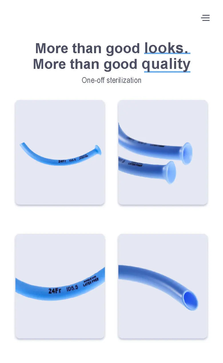 Veterinary Disposable Nasopharyngeal Airway Tube