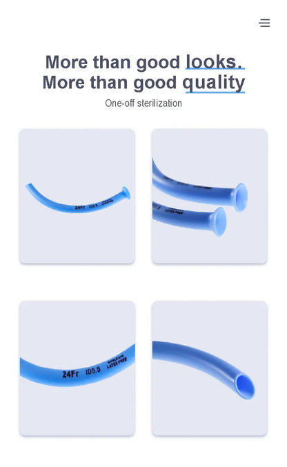 Veterinary Disposable Nasopharyngeal Airway Tube