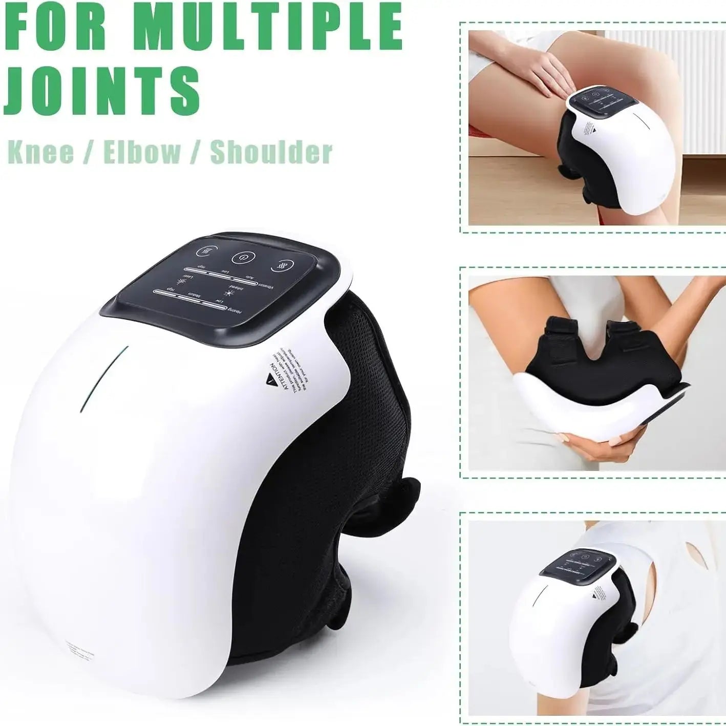 Portable 3-in-1 Knee Massager with Vibration Therapy