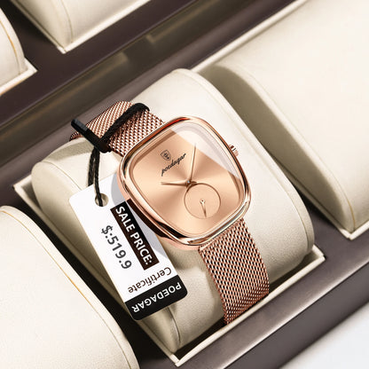 783W Women's Stainless Steel Mesh Quartz Watch