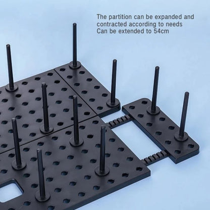 Adjustable Drawer Dish Drying Rack