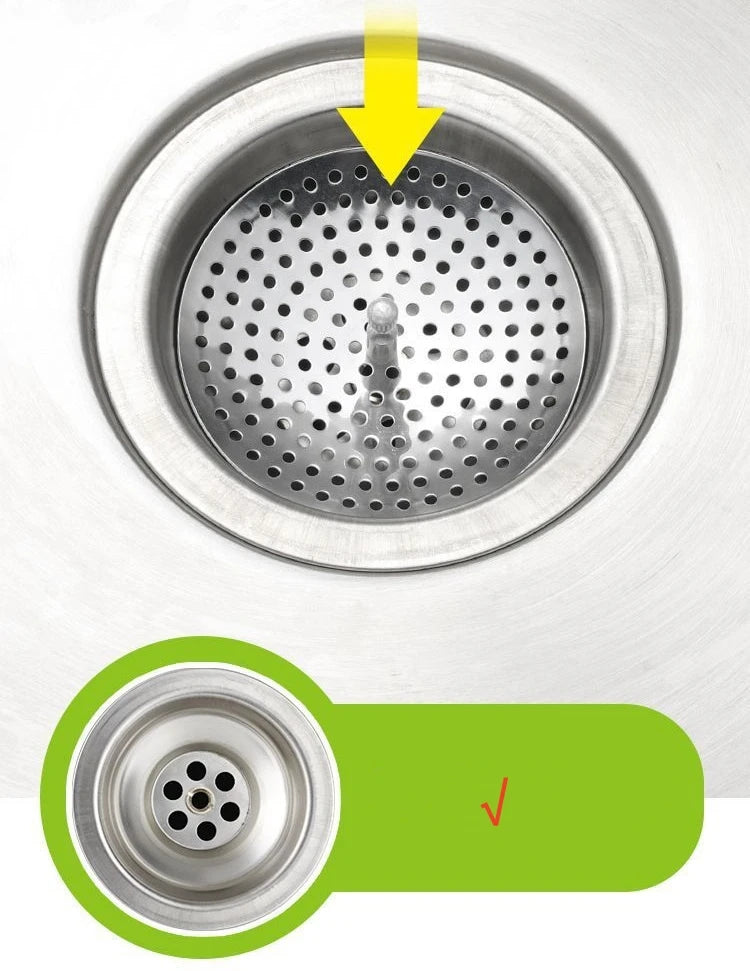 Stainless Steel Kitchen Sink Strainer Stopper