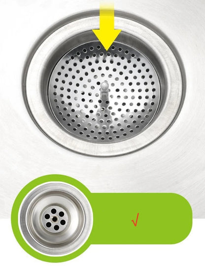 Stainless Steel Kitchen Sink Strainer Stopper