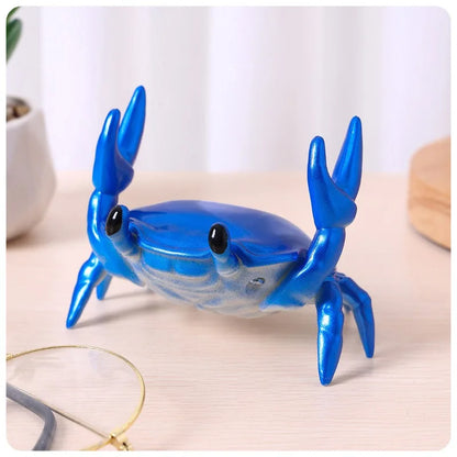 Weightlifting Crab Phone Stand & Desk Organizer