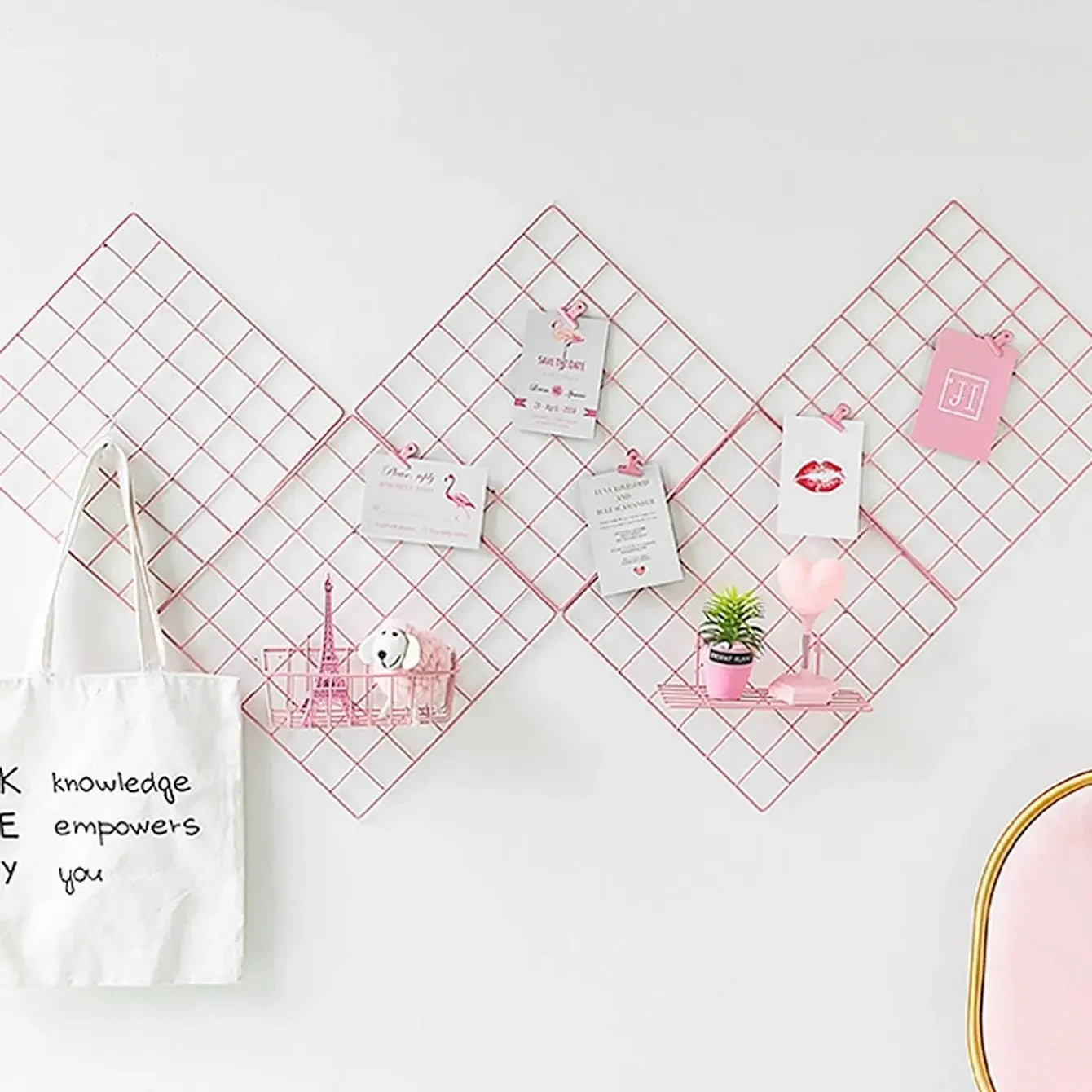 Grid Photo Wall Organizer