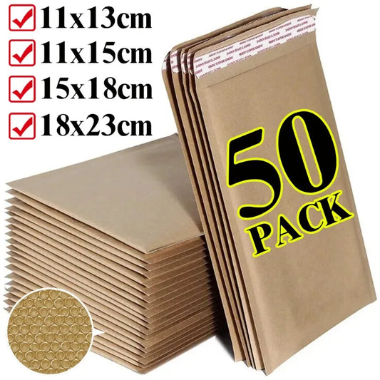 Padded Kraft Mailing Bags with Waterproof Bubble Protection