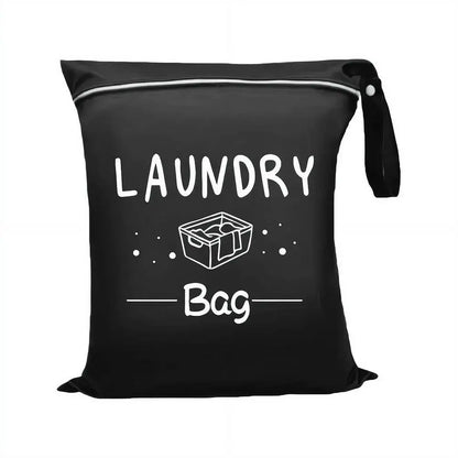 Waterproof Travel Laundry Bag with Hanging Strap