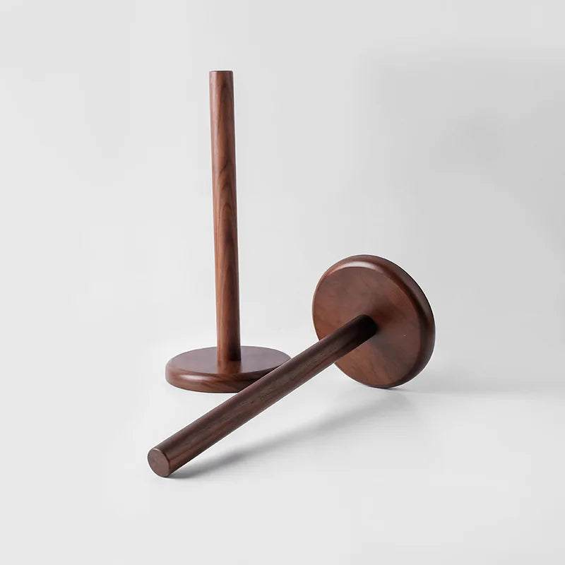 Solid Wood Paper Towel Holder