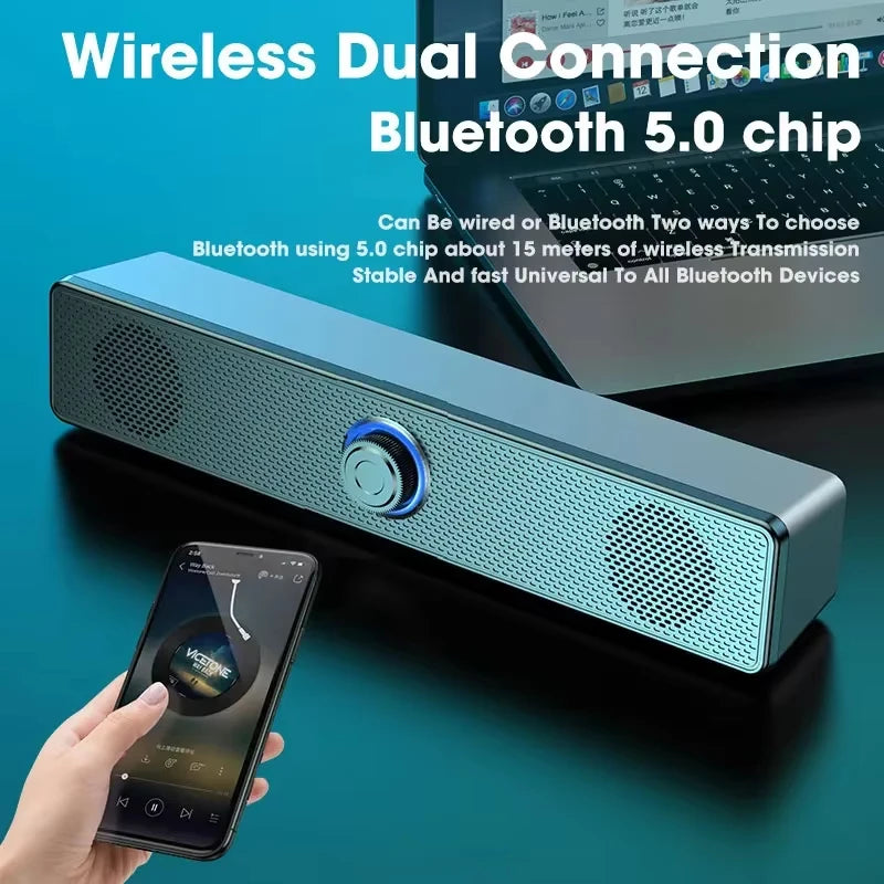Bluetooth Computer Sound Bar Speaker
