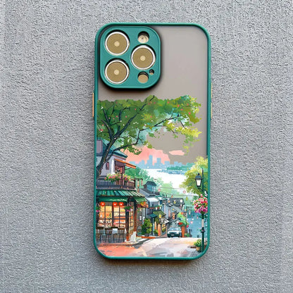 iPhone Case Illustrated Townscape