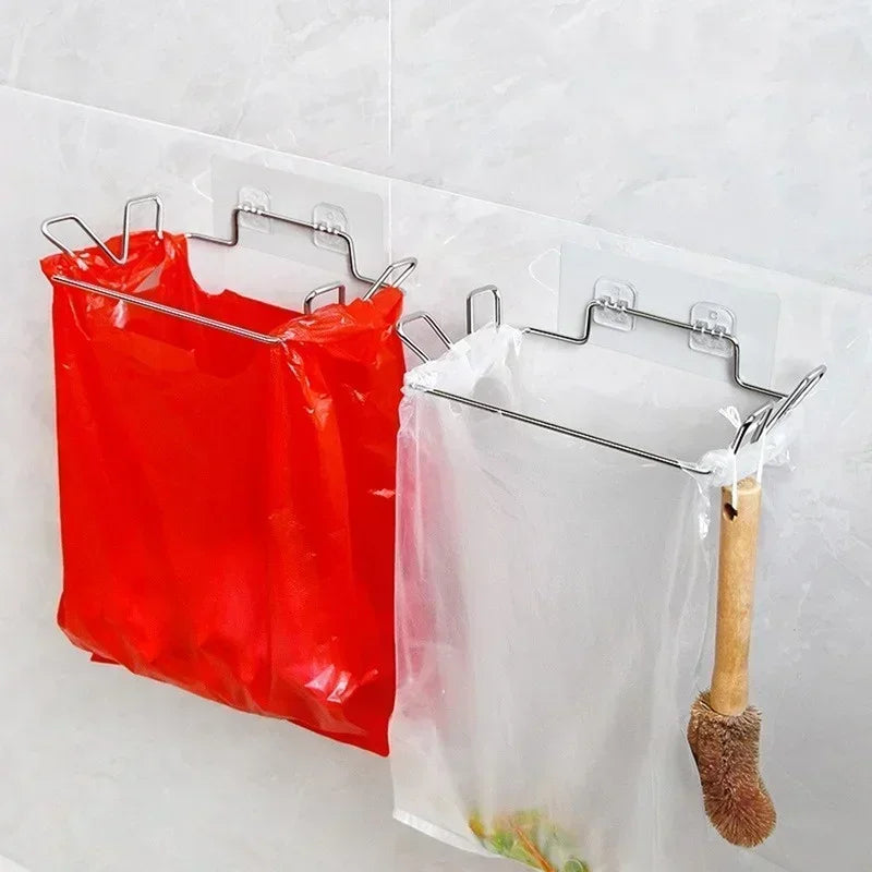 Over-the-Cabinet Trash Bag Holder