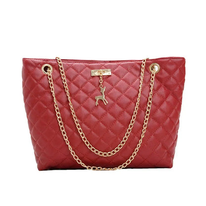 PU Leather Women Shoulder Bag