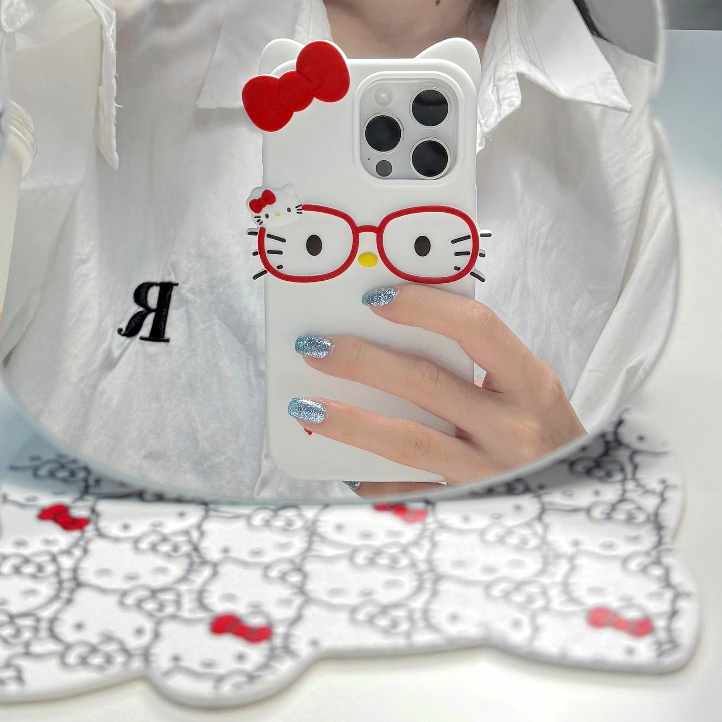 Hello Kitty 3D Silicone Phone Case for iPhone