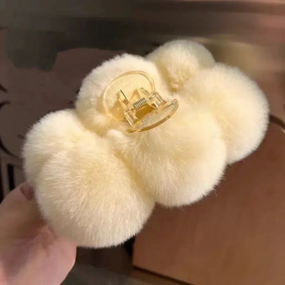 Women’s Furry Hair Claw Clip