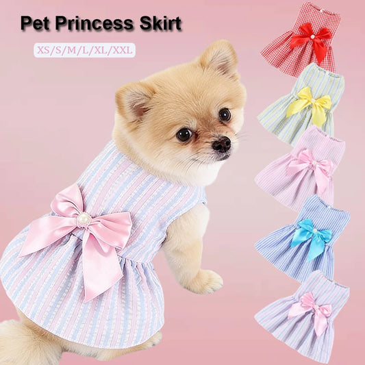 Princess Bow Pet Dress
