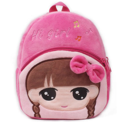 Kawaii 3D Plush Animal Kids Mini Backpack