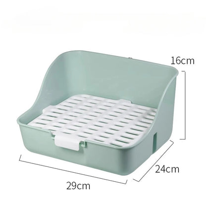 Small Animal Hamster & Rabbit Toilet Tray