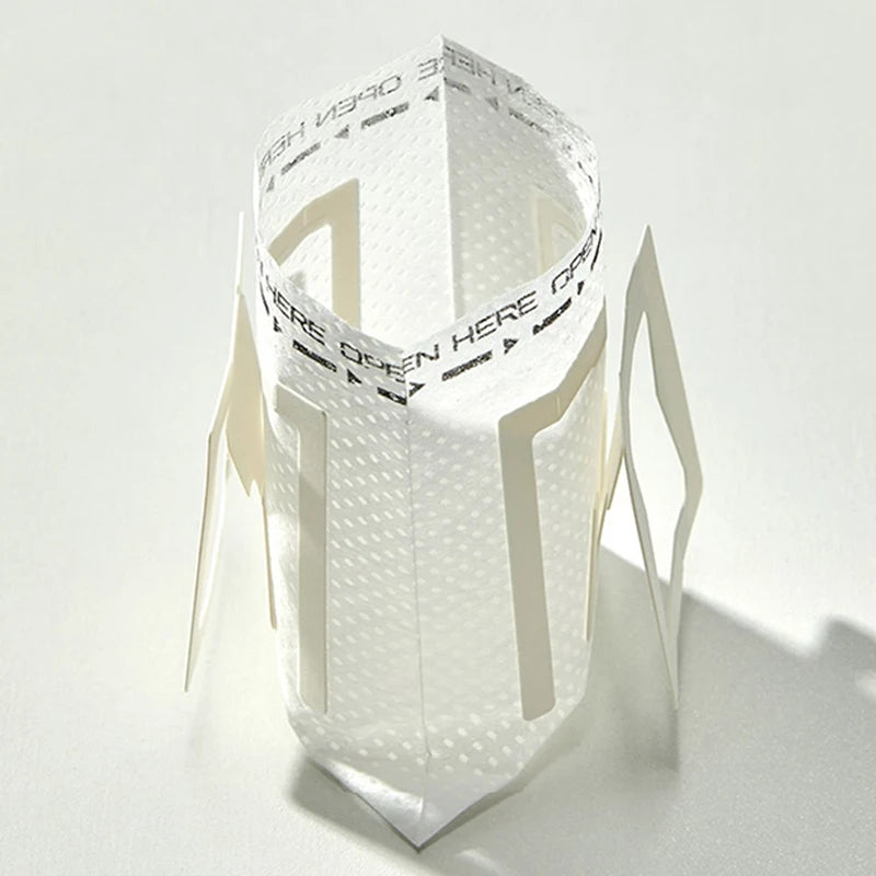 Portable Single-Serve Drip Coffee Filter Bags for Fresh Brew Coffee & Tea
