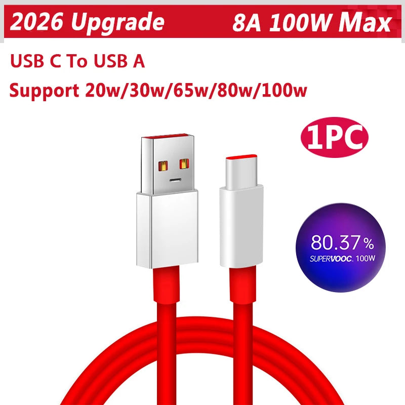 OnePlus SuperVOOC USB-C Fast Charging Cable