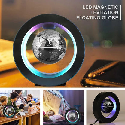 Magnetic Levitating LED Floating Globe Lamp