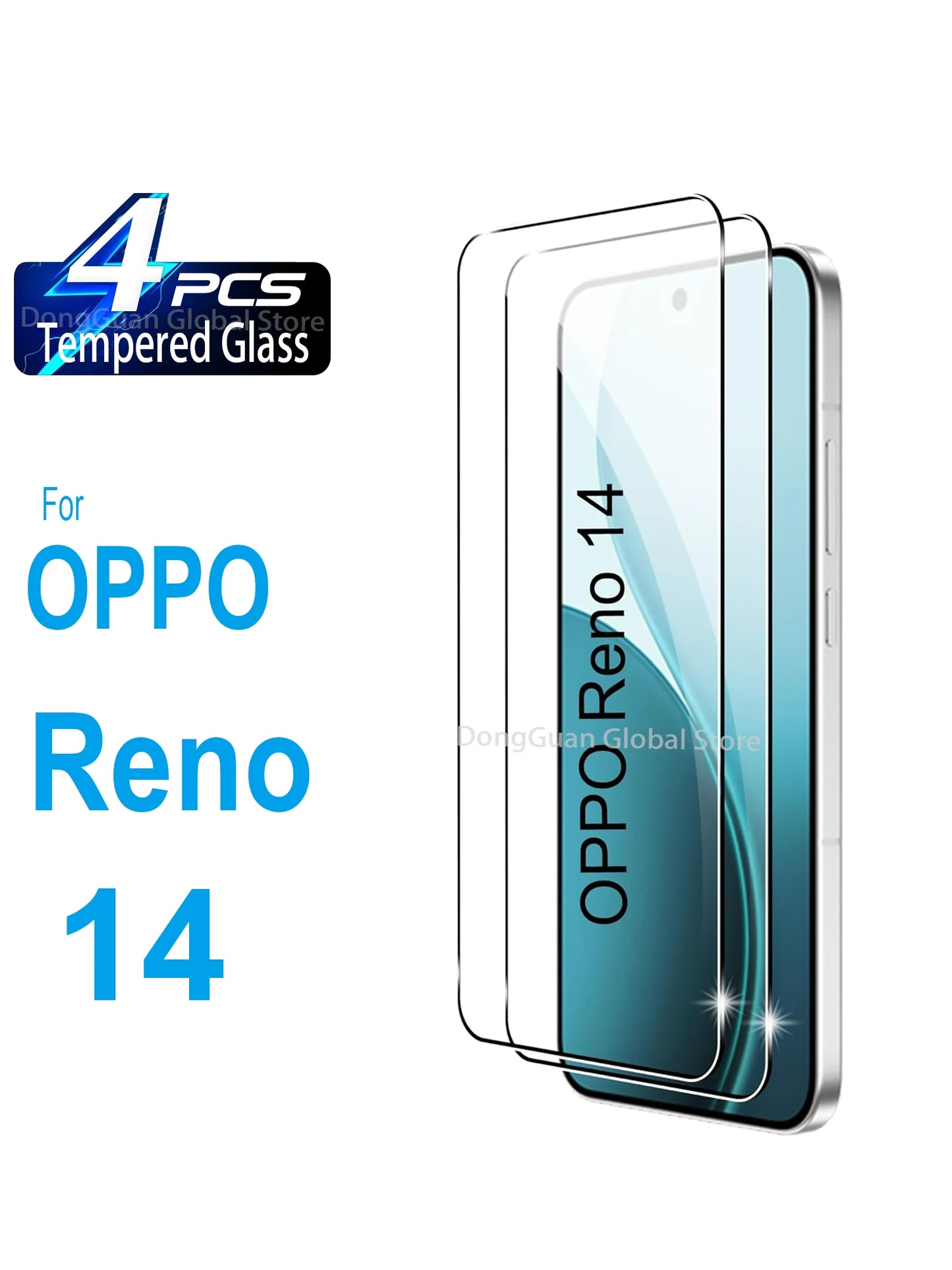 Tempered Glass Screen Protector for OPPO Reno 14