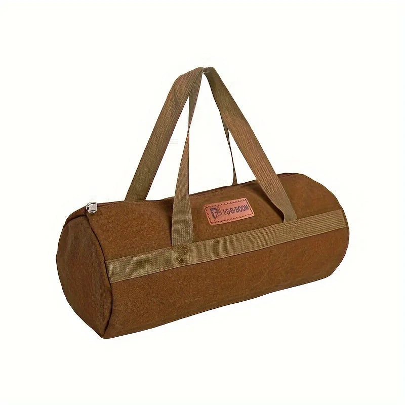 Large Capacity Canvas Camping Tool Storage Bag