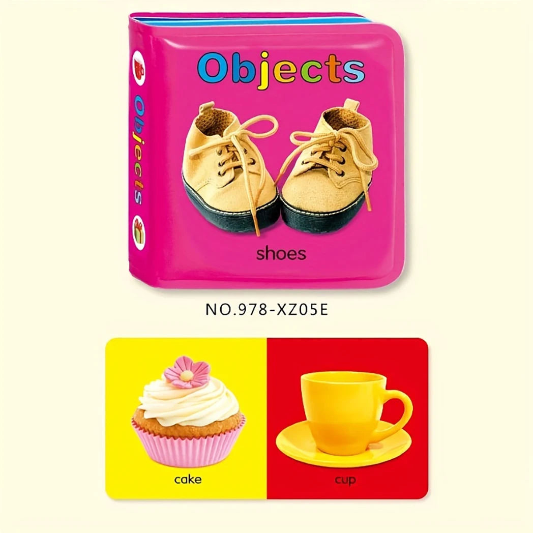 Baby Bath Book Waterproof English Toy