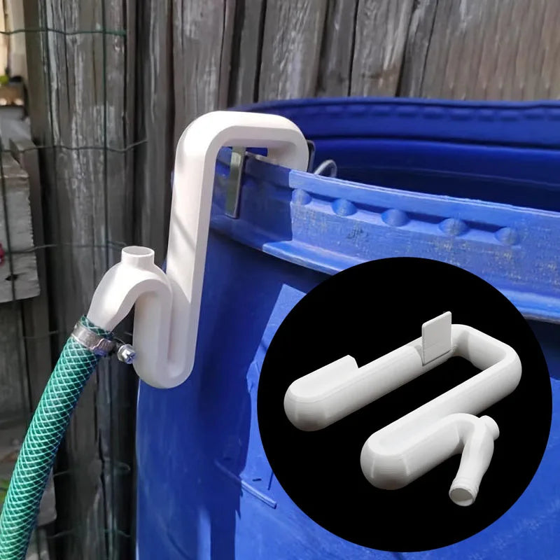 Rain Barrel Overflow Siphon Kit