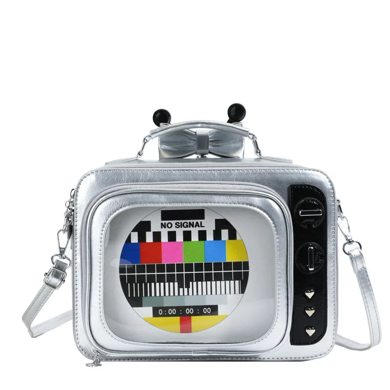 Permanently Retro TV Crossbody Handbag