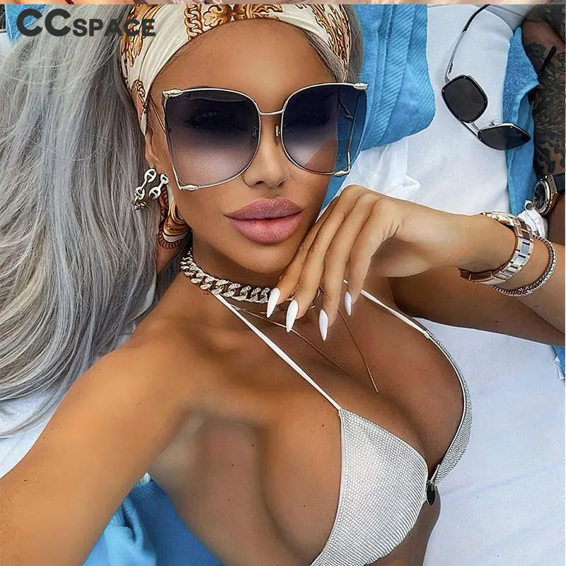 Oversize Square Sunglasses