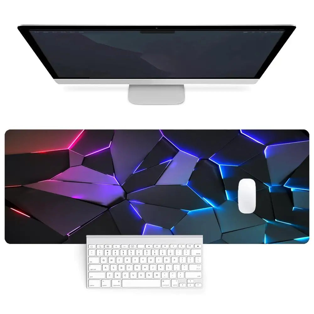 Hexagon Extended Desk Mat