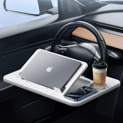 Car Steering Wheel Laptop Desk Tray