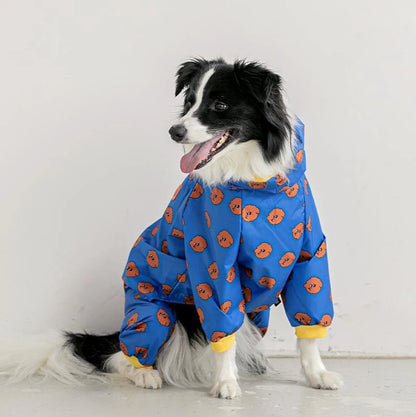 Pet Dog Raincoat – Waterproof Hooded Jacket