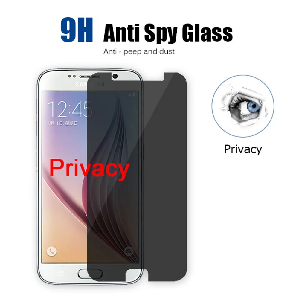 Tempered Glass for Samsung A51 A52 Anti Spy Screen Protector on Samsung A71 A21S A31 A32 A72 A41 A42 A12 A11 Glass