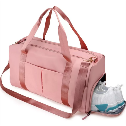 Gym Bag With Shoe Compartment
