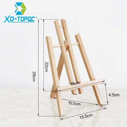 Mini Wooden Tabletop Display Easel