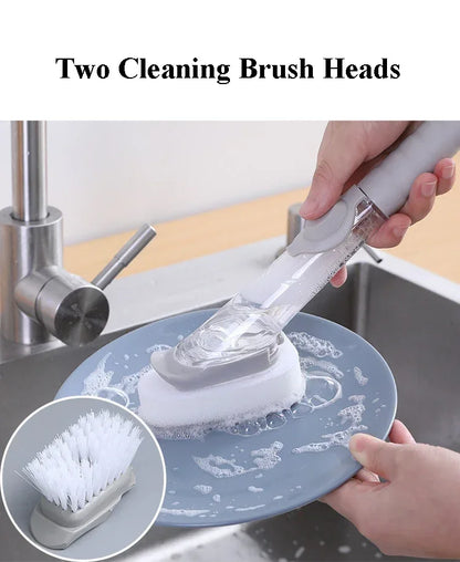 Soap Dispensing Dish Brush