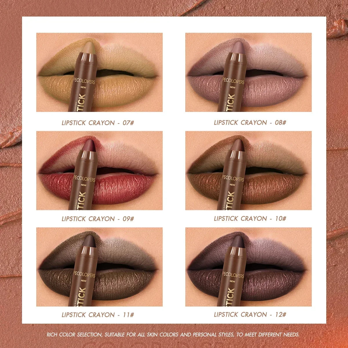 Long-Lasting Waterproof Lipstick