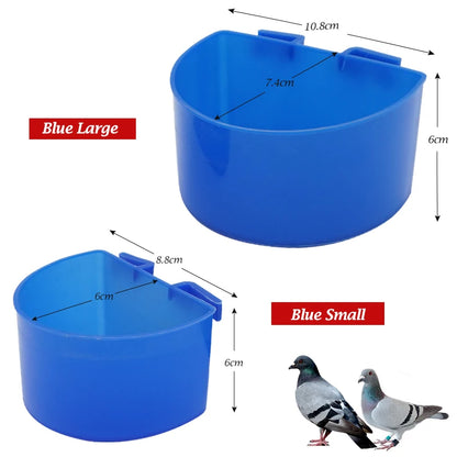 Plastic Bird Feeder Bowls for Cage