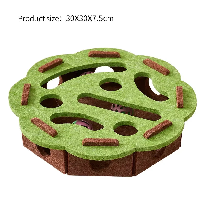 Interactive Cat Puzzle Maze Toy