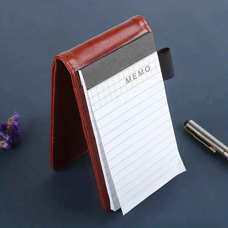 A7 Business Organizer Notebook with Calculator & Sticky Notes