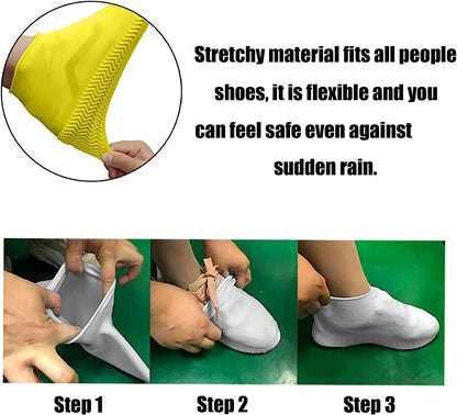 Reusable Waterproof Silicone Shoe Covers
