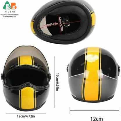 Full Face Decorative Helmet for Small Dogs & Cats