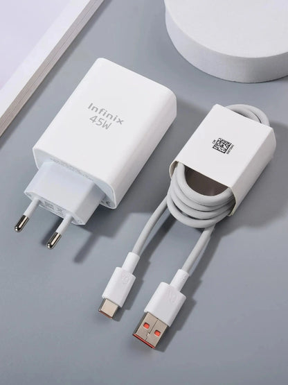 Infinix 45W USB-C Fast Charging Wall Charger