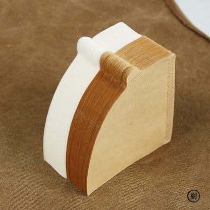 Natural Wood Pulp Cone Coffee Filters