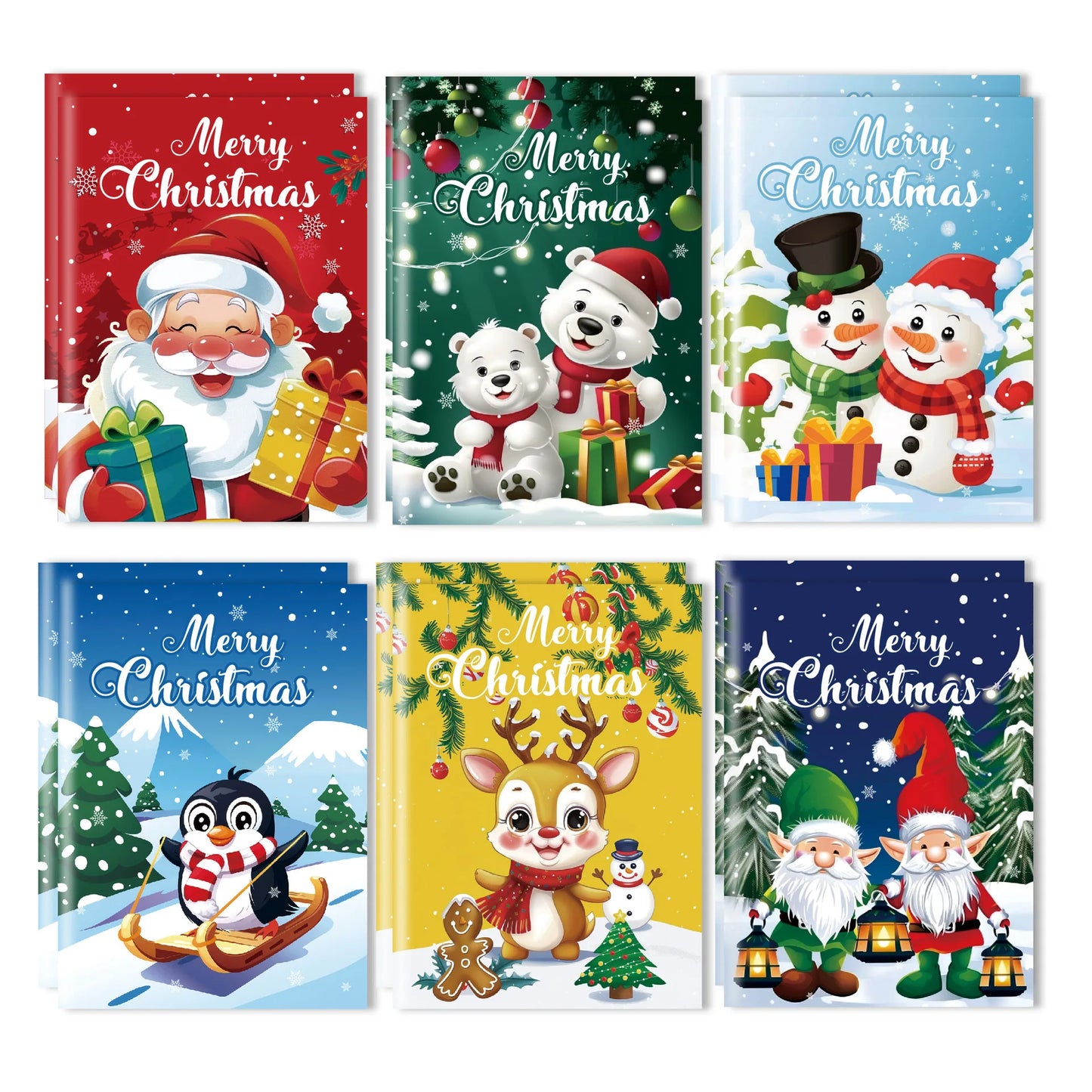 Christmas Coloring Book Set
