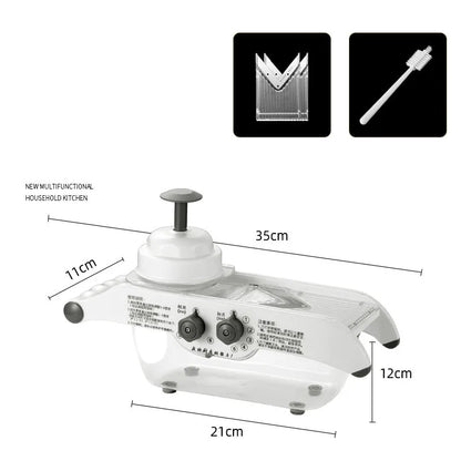 Multifunction Manual Vegetable Slicer & Julienne Cutter