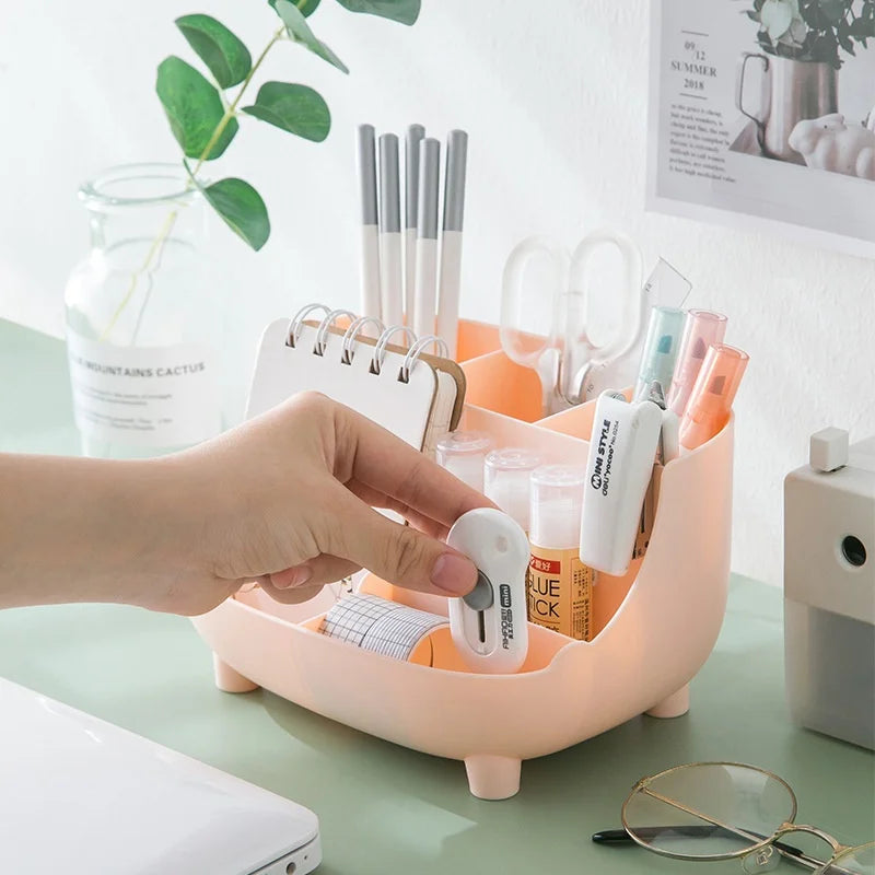Multifunctional Desk Organiser for Pens, Makeup & Office Supplies