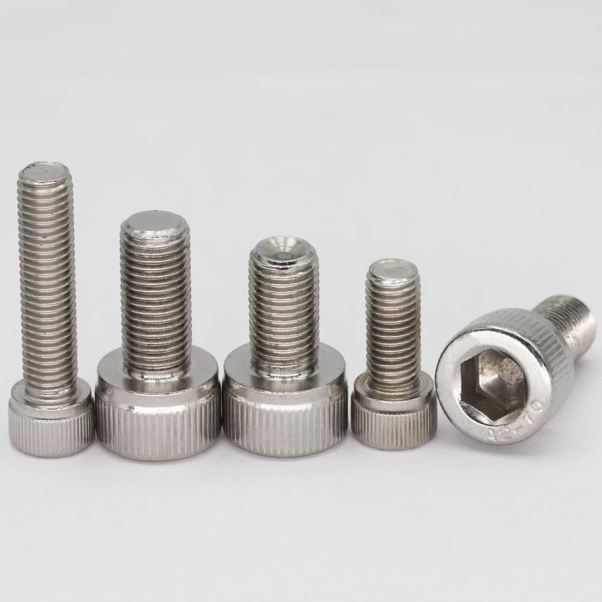 DIN912 304 Stainless Steel Hex Socket Cap Screws