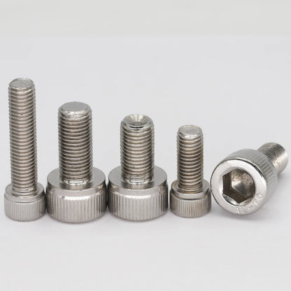 DIN912 304 Stainless Steel Hex Socket Cap Screws